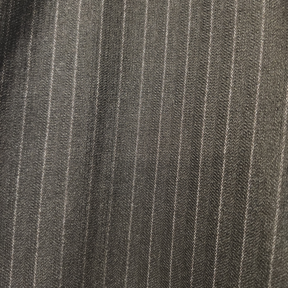 Nili Lotan Navy Pinstripe Wide Leg Pants - Picture 3 of 7